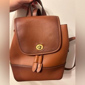 Coach mini backpack